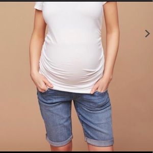 MATERNITY BERMUDA SHORTS